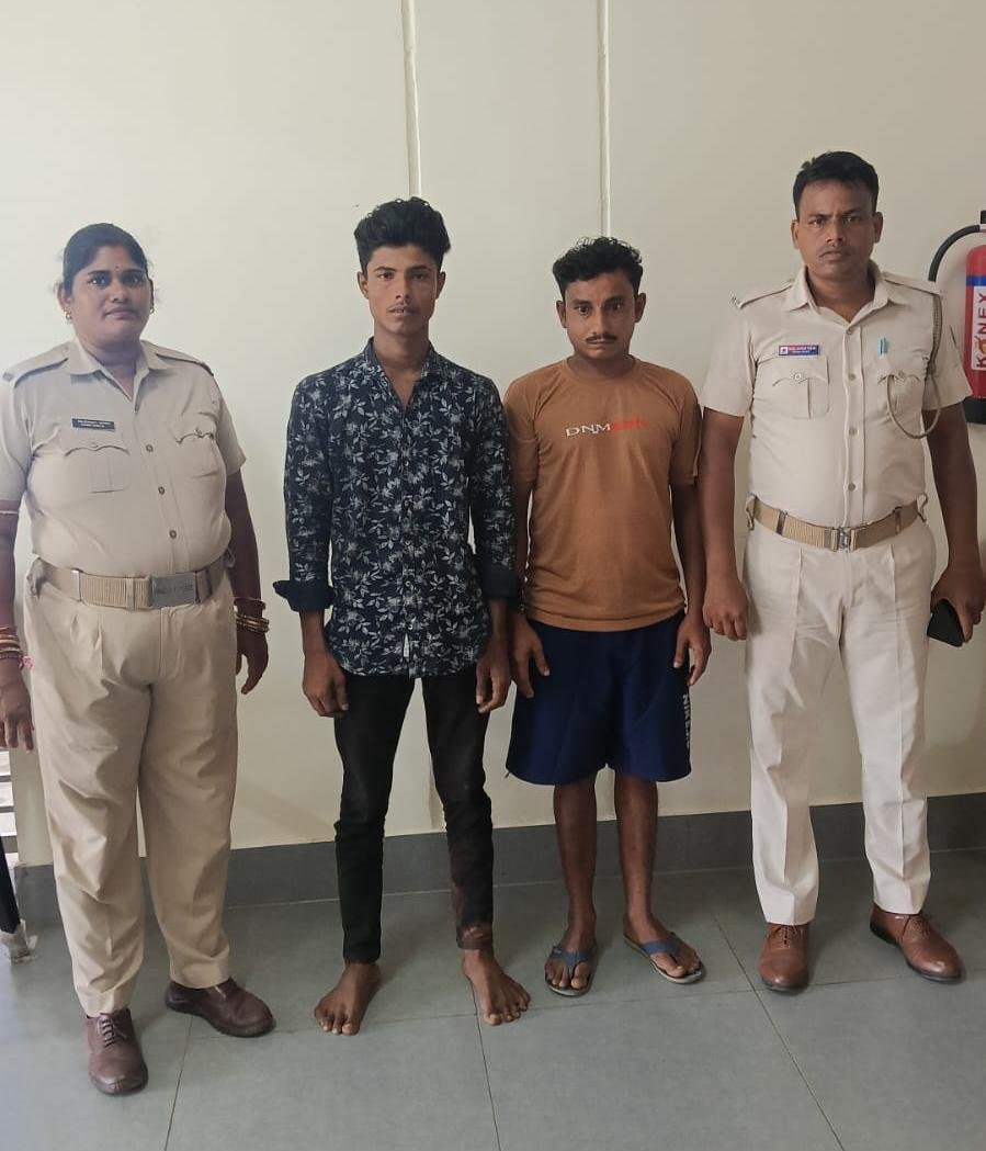 Talabania Police Seize Iron Rod, Beer Bottles; Two Arrested for Extortion